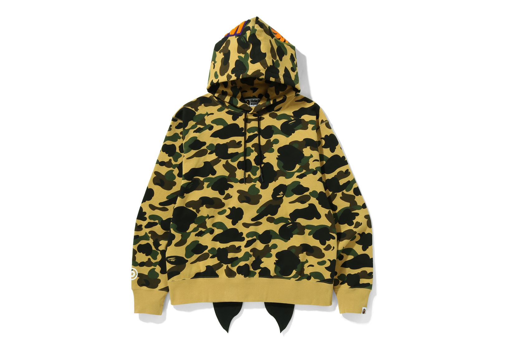 1ST CAMO SHARK RELAXED FIT PULLOVER HOODIE uk.bape