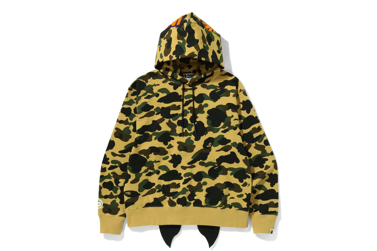 1ST CAMO SHARK RELAXED FIT PULLOVER HOODIE