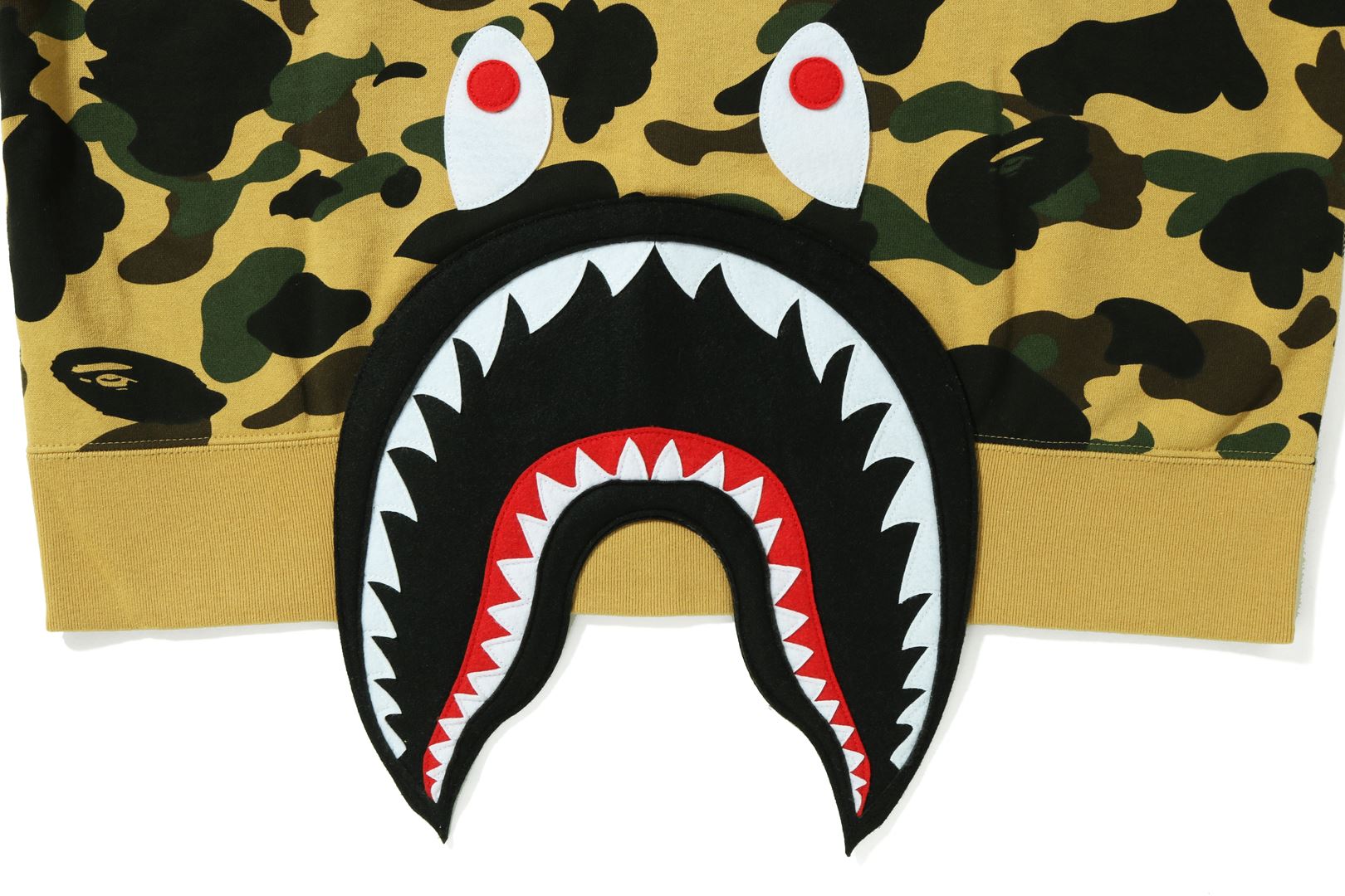 Bape shark hot sale green camo