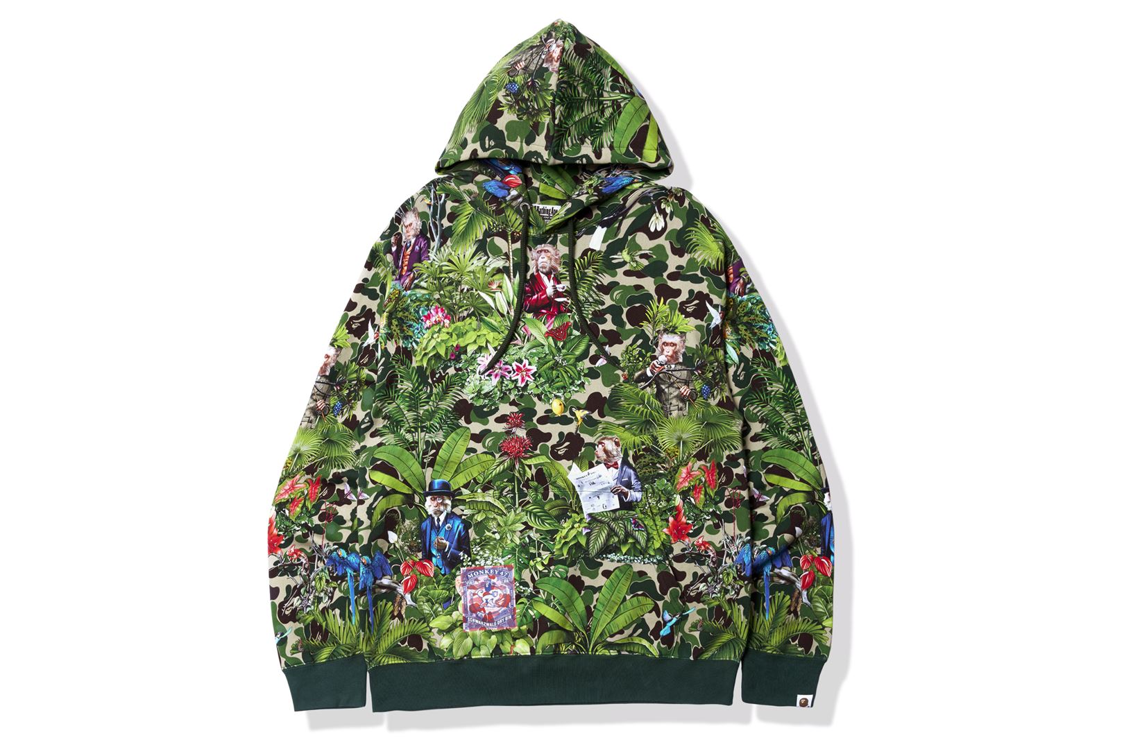 Multicolor store bape jacket