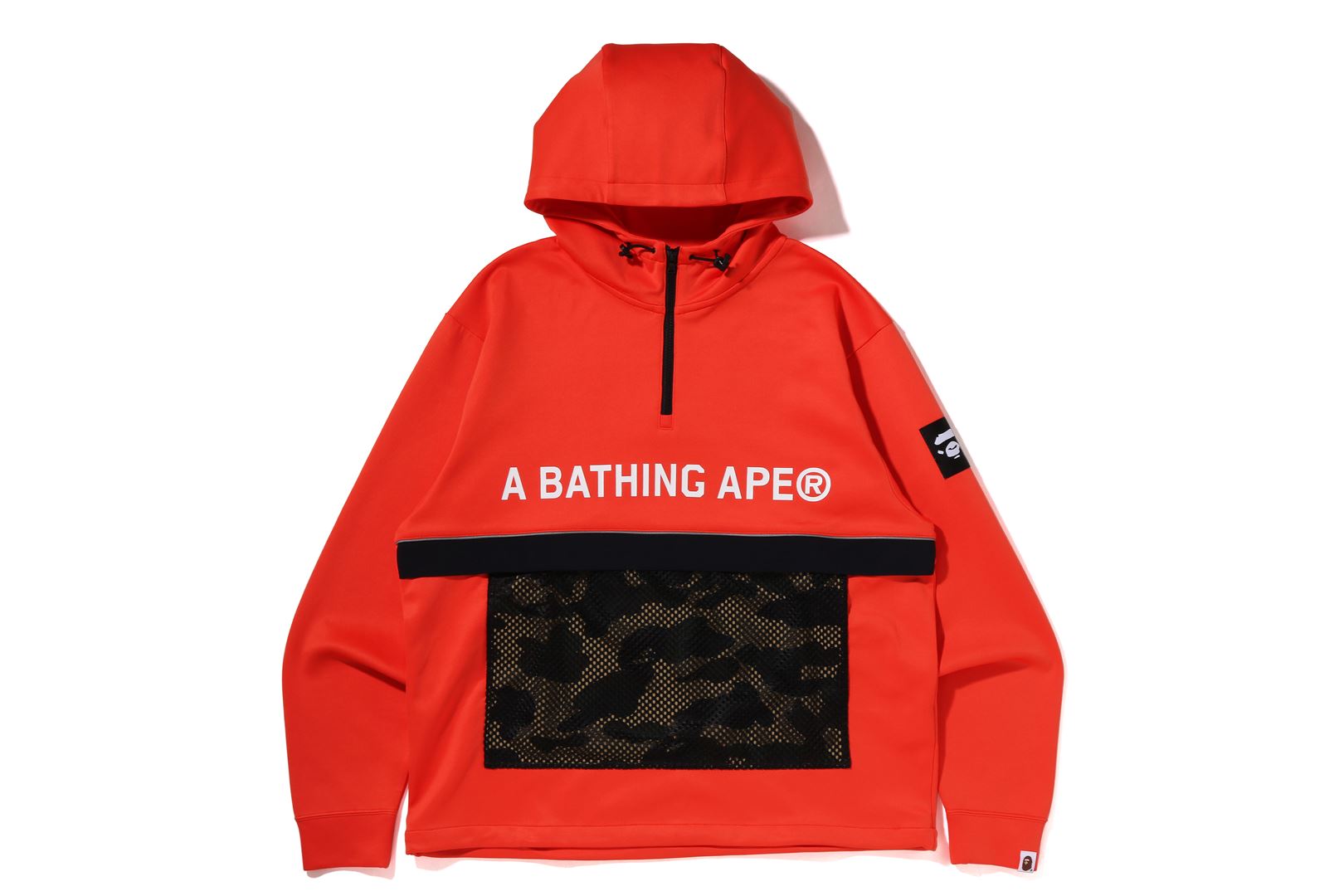 Bape half camo half clearance black hoodie