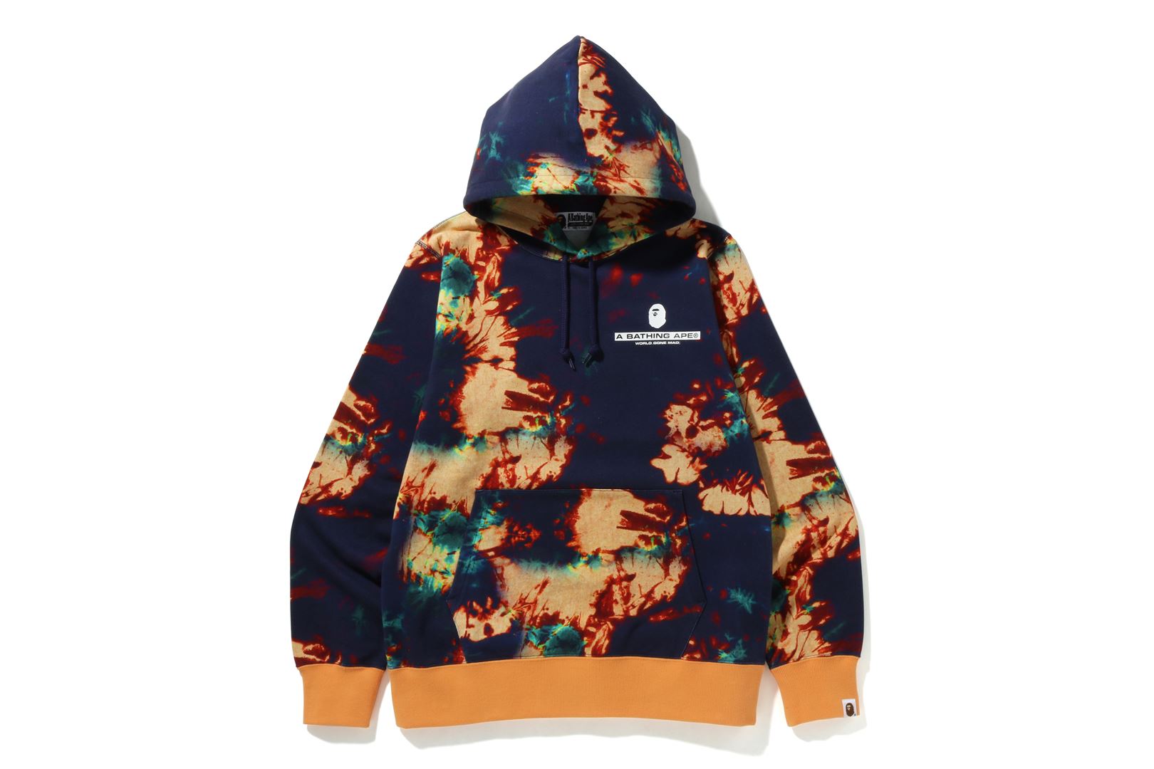 TIE DYE PULLOVER HOODIE – uk.bape.com