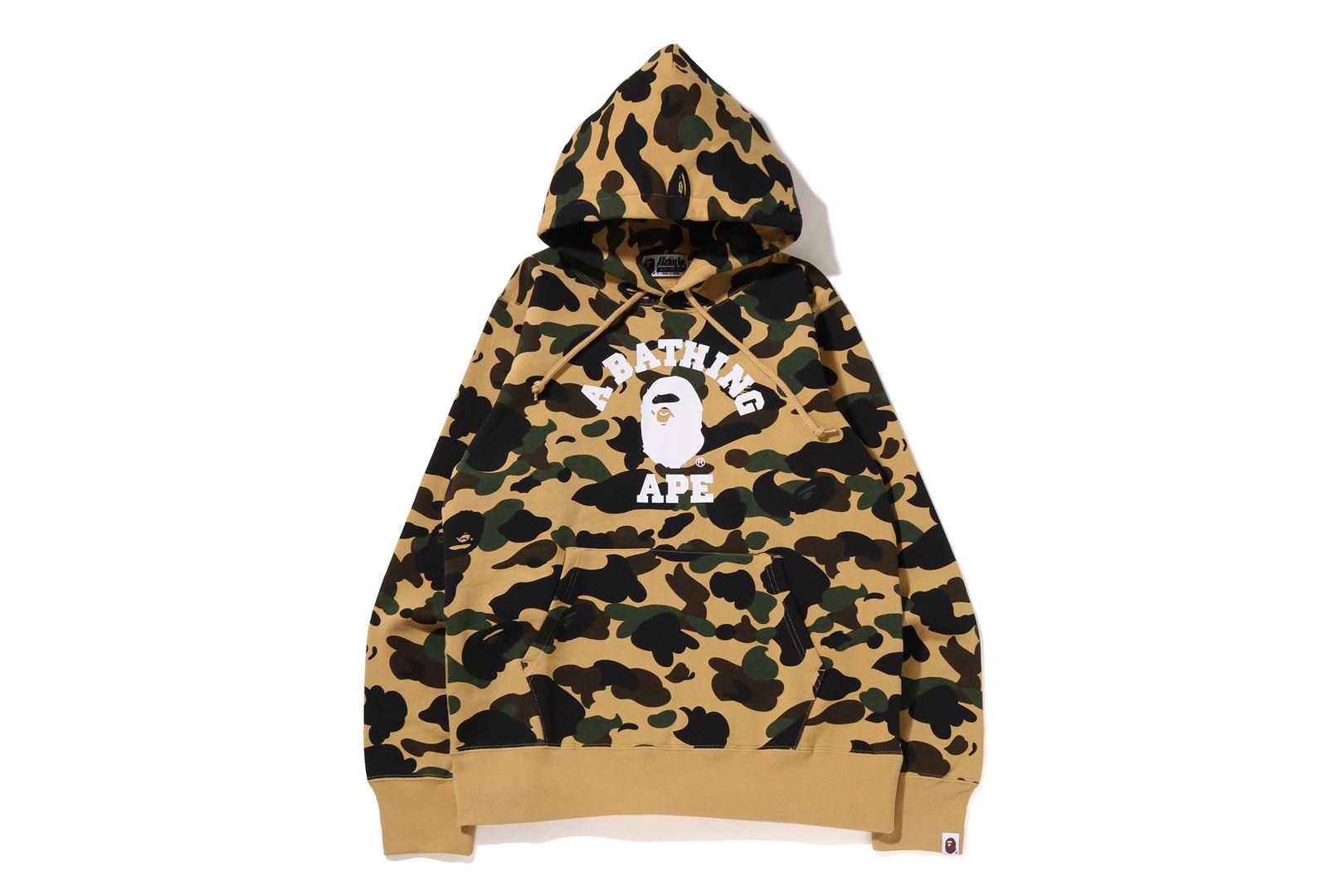 1ST CAMO COLLEGE PULLOVER HOODIE