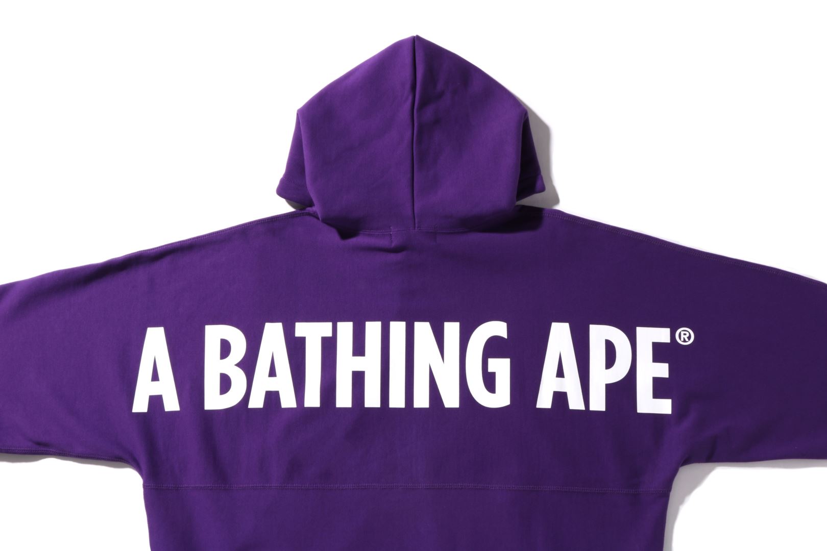 A bathing shop ape hoodie purple