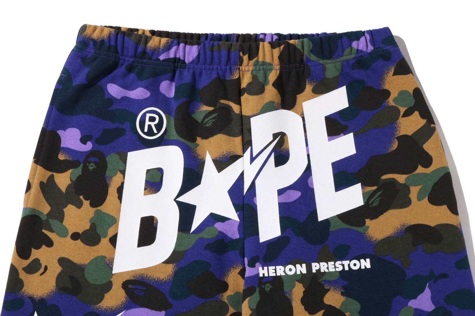 BAPE® X HERON PRESTON MIX 1ST CAMO SWEAT PANTS – uk.bape.com