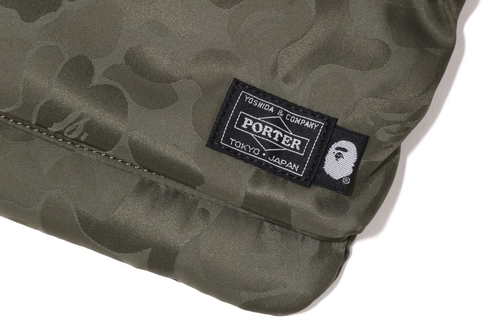 BAPE® X PORTER SOLID CAMO SHOULDER POUCH – uk.bape.com