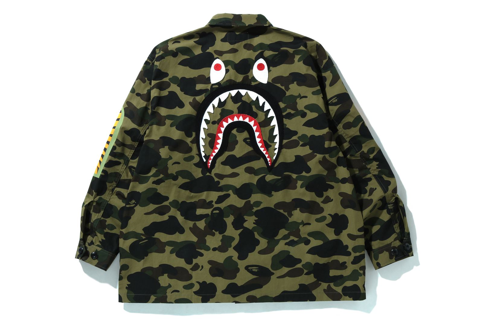 Bape 1st Camo Metal Zip Shark XXLメンズ
