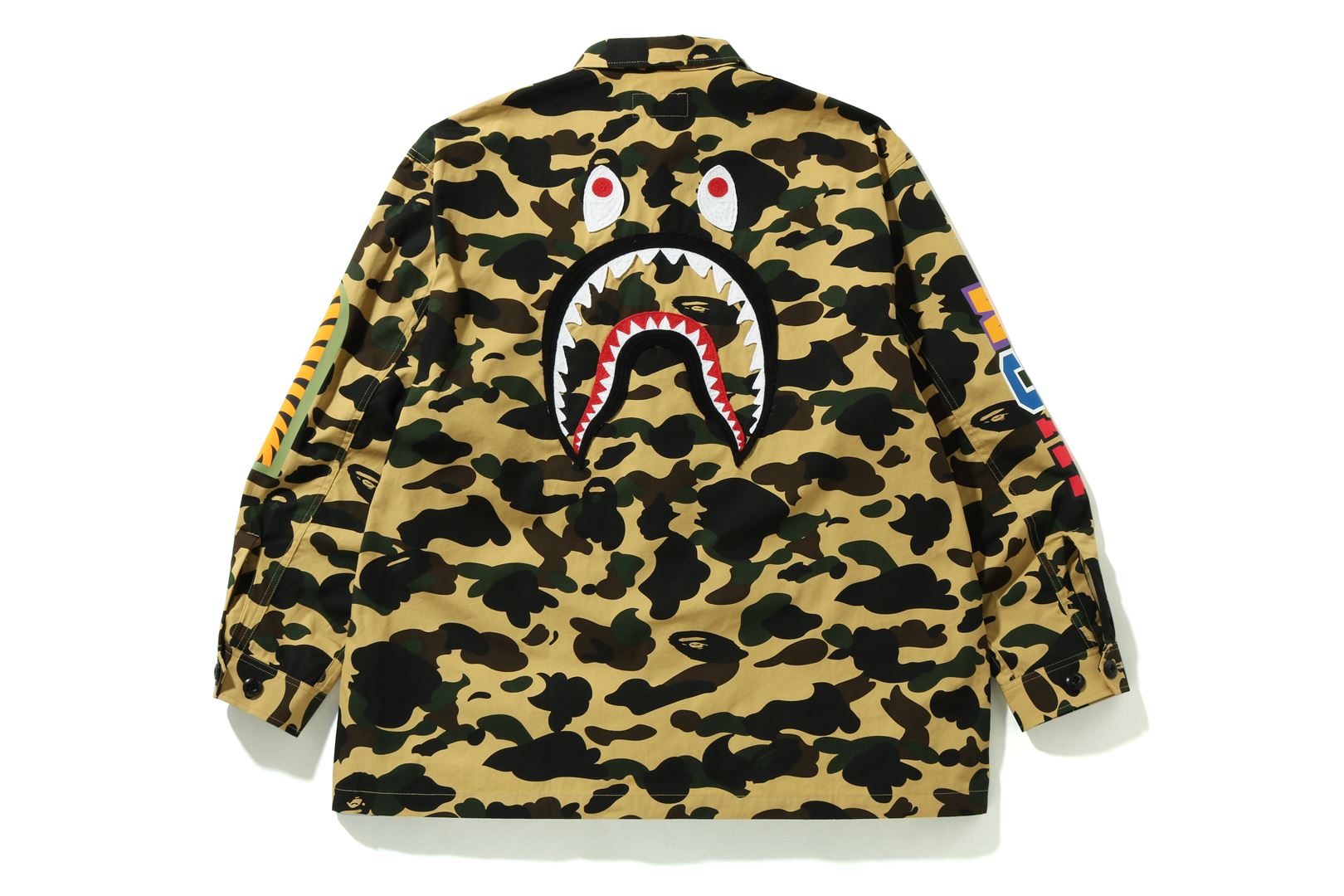 Bape shark clearance yellow camo