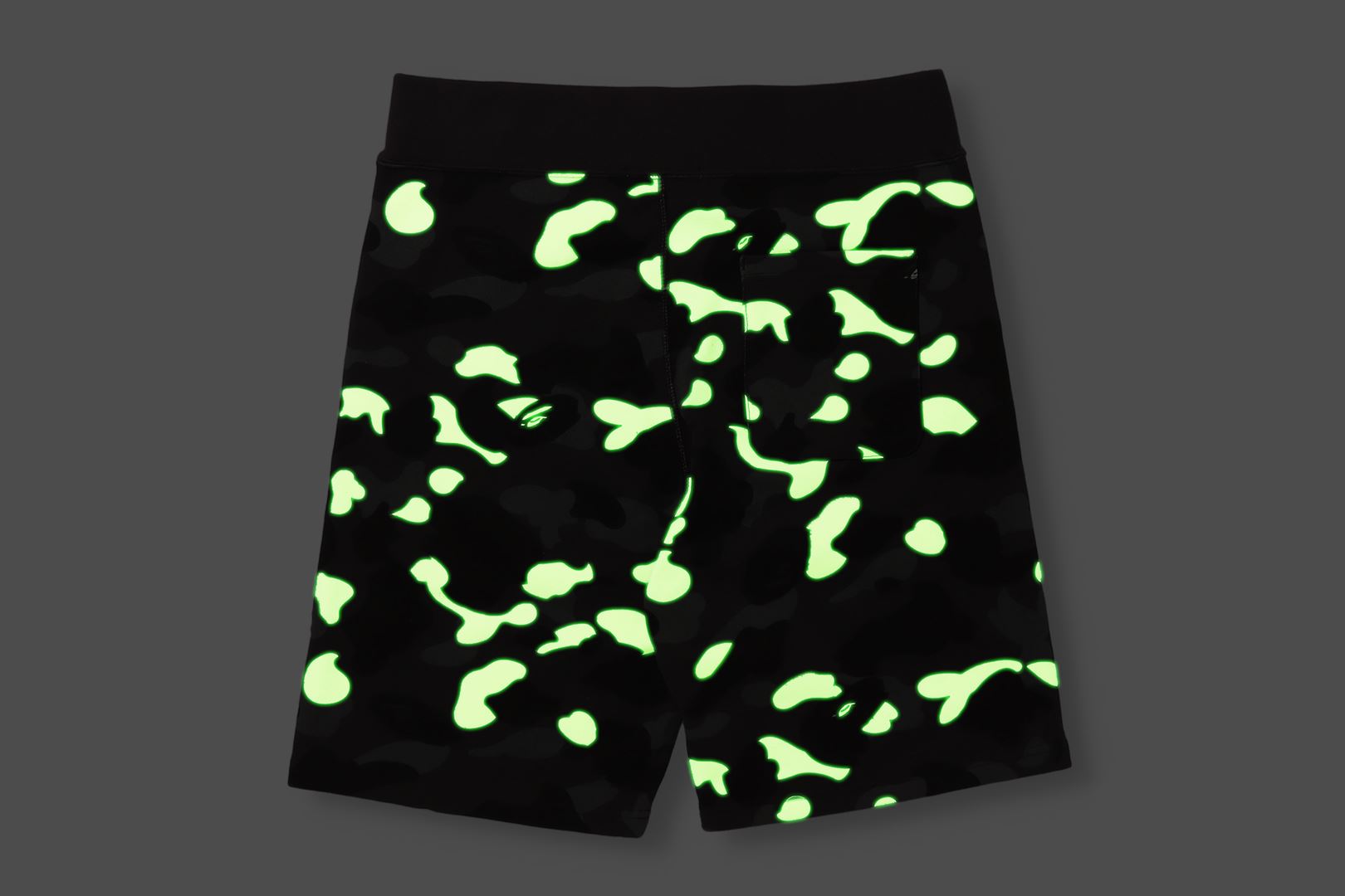 Bape glow in 2025 the dark shorts