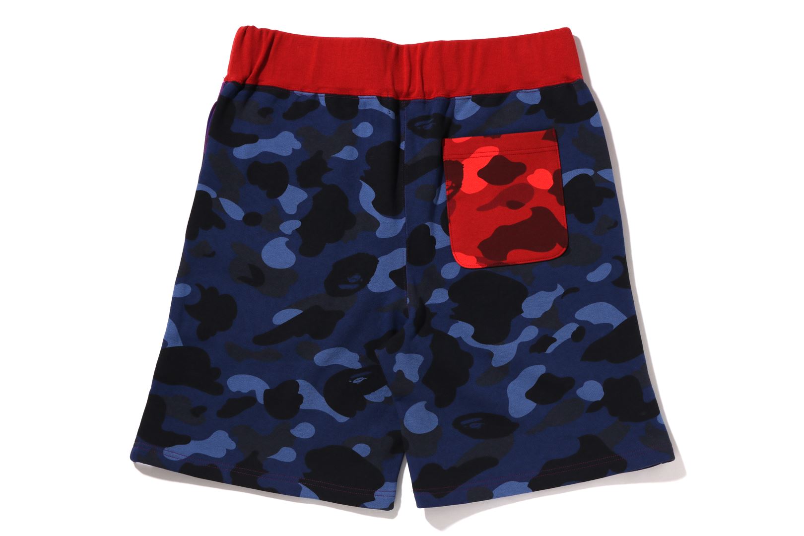 Black and camo bape shorts best sale