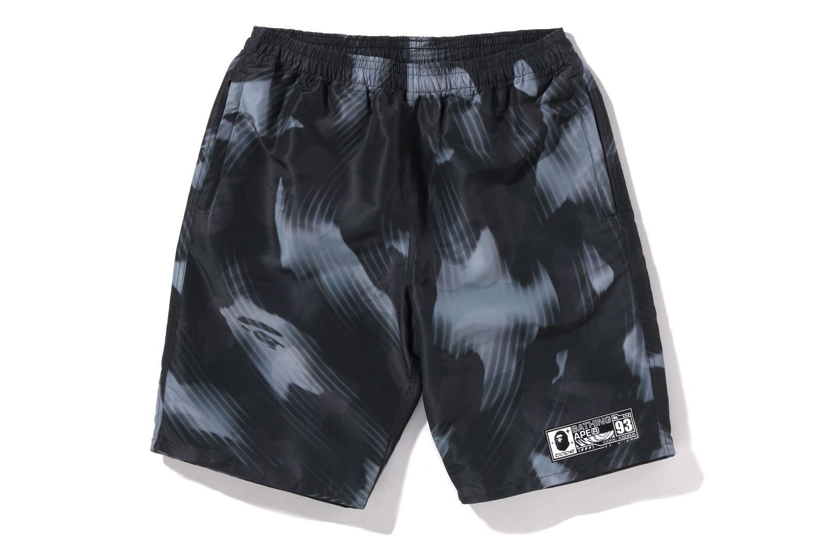 Black and camo bape shorts best sale