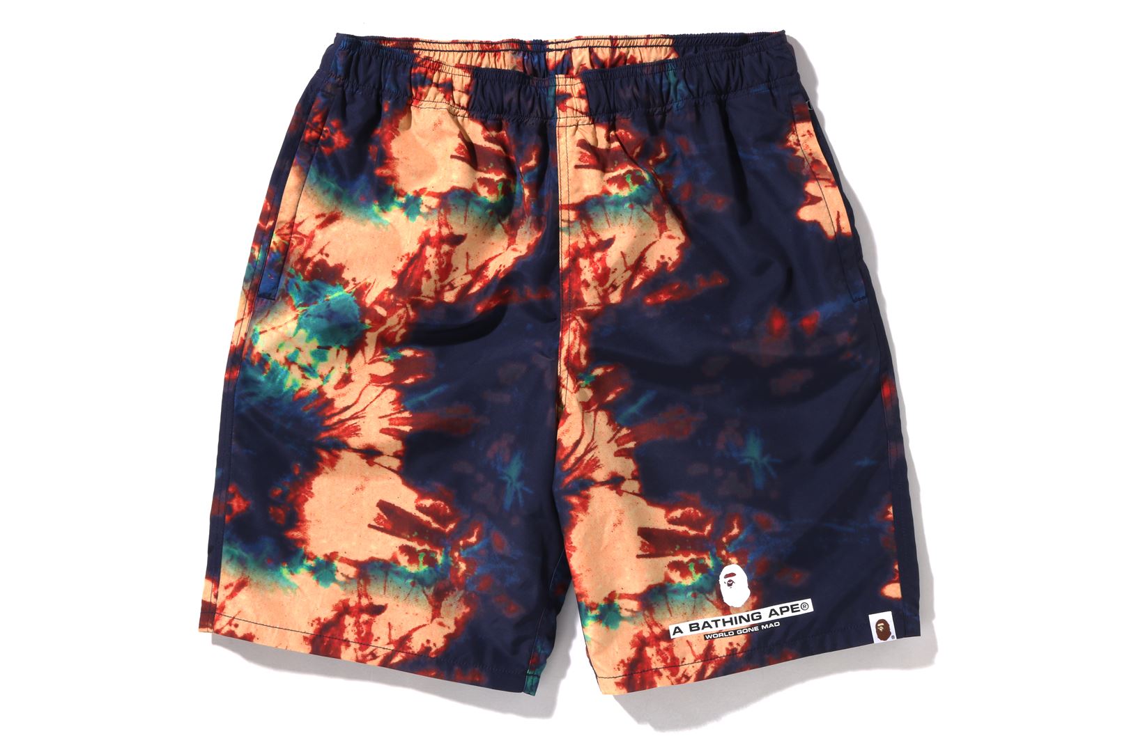 TIE DYE BEACH SHORTS