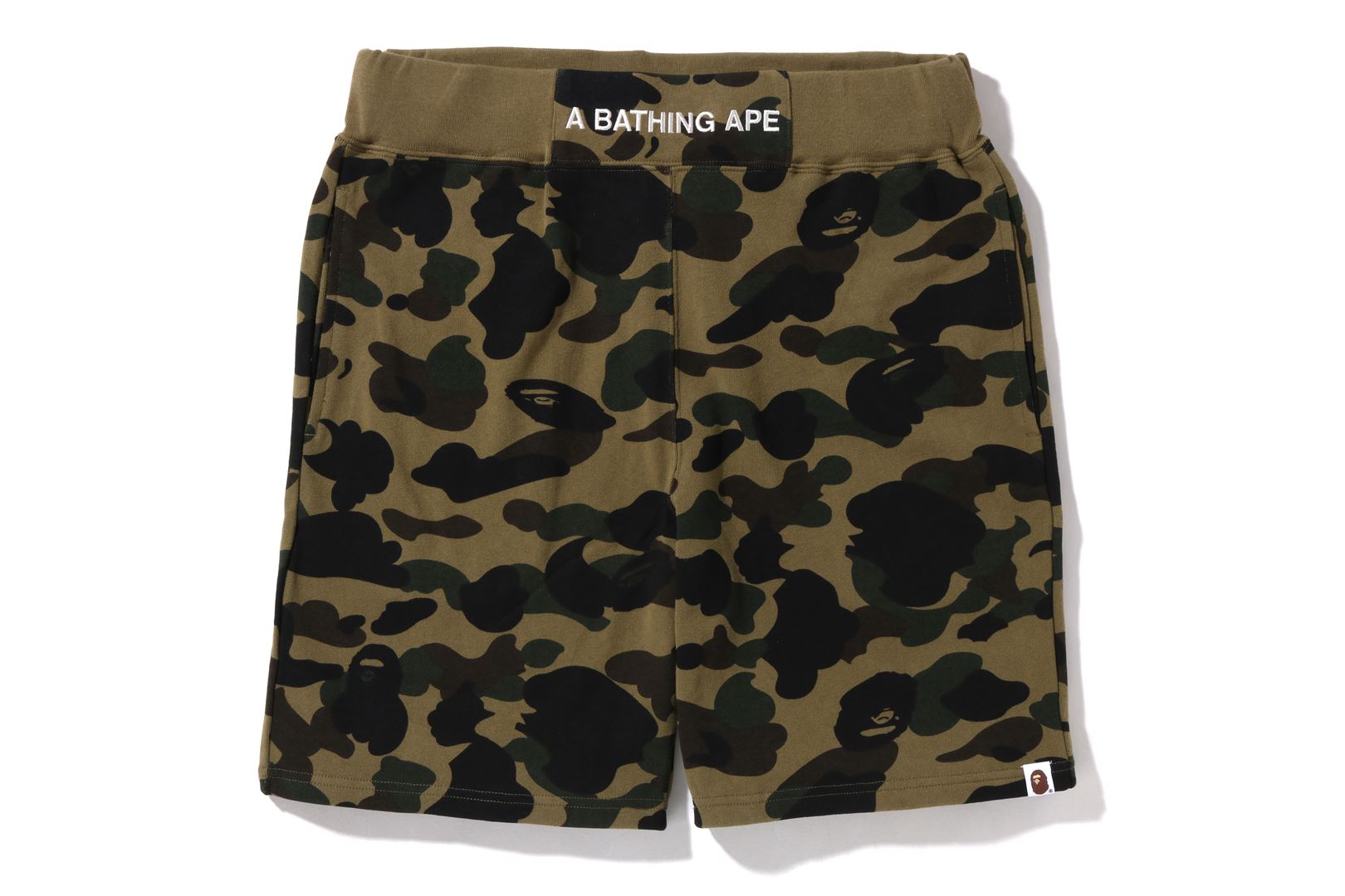 1ST CAMO SWEAT SHORTS – uk.bape.com