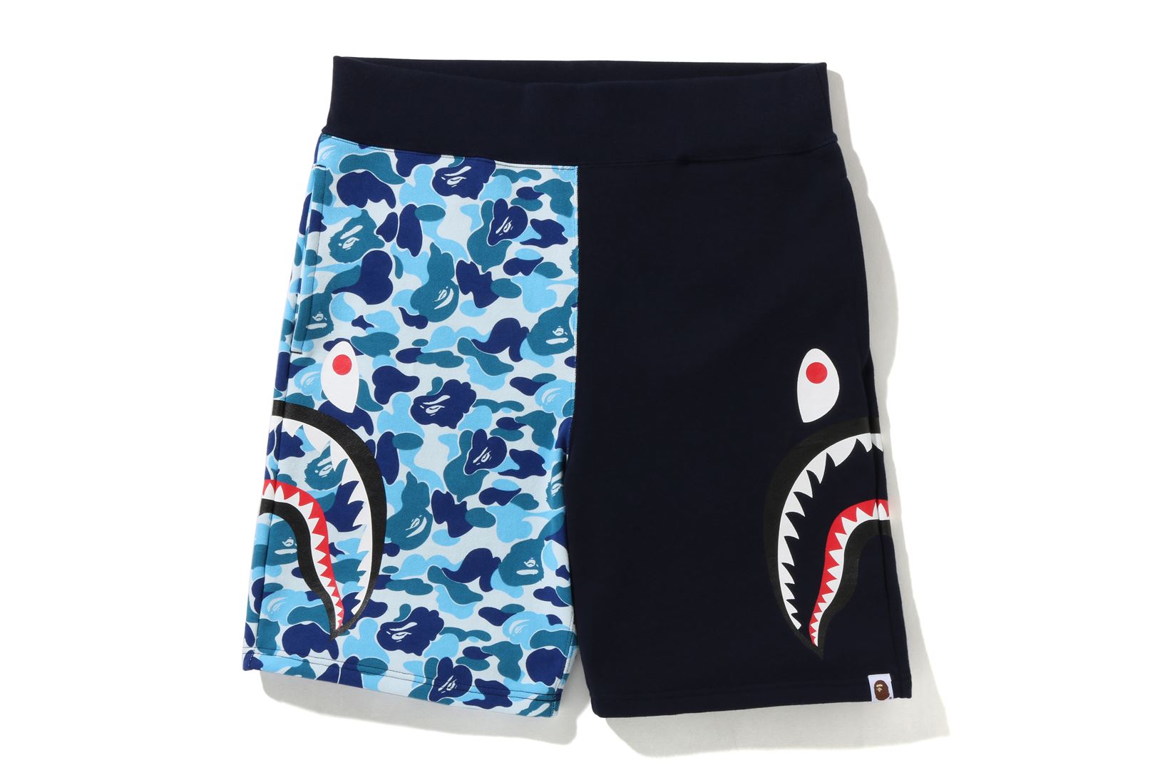 ABC CAMO SIDE SHARK SWEAT SHORTS – uk.bape.com