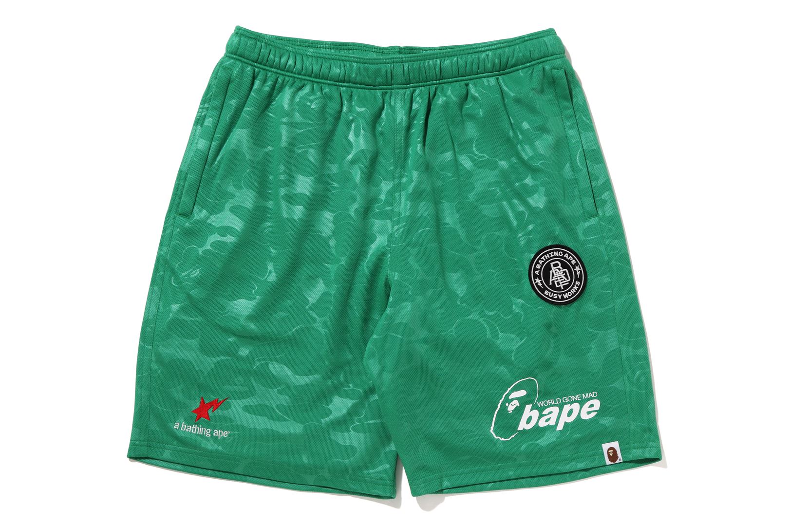 Bape x hot sale champion shorts