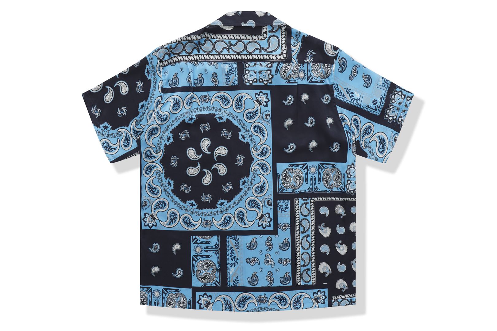 BAPE BLACK PRINTED SHORT SLEEVE SILK SHIRT – uk.bape.com