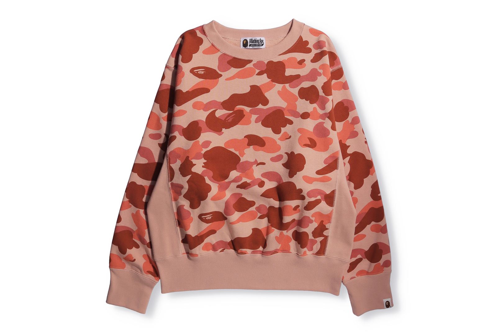 1ST CAMO WIDE CREWNECK – uk.bape.com