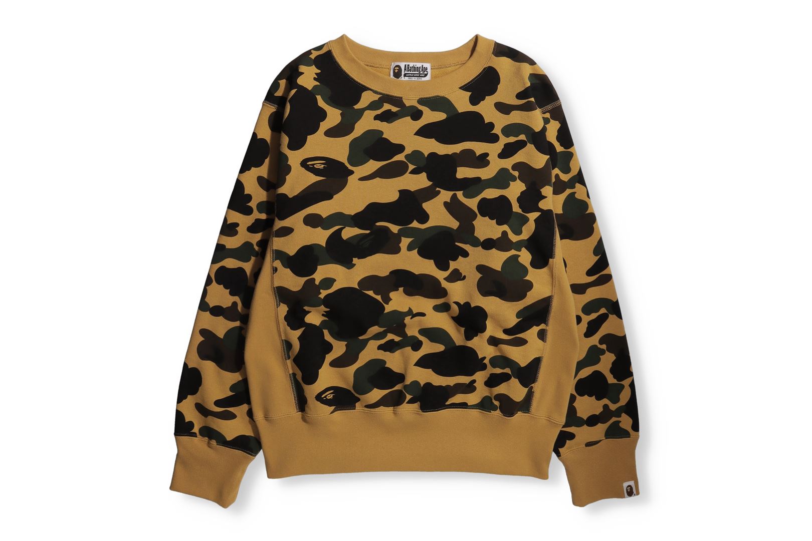 1ST CAMO WIDE CREWNECK uk.bape