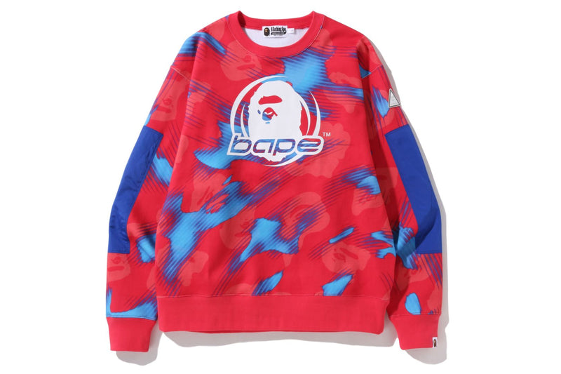 STROKE CAMO RELAXED FIT CREWNECK