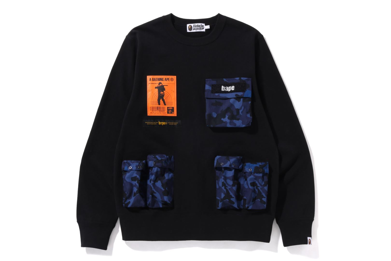 A bathing ape outlet crewneck