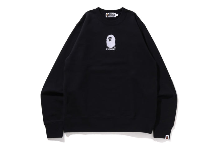 BY BATHING APE EMBROIDERY CREWNECK