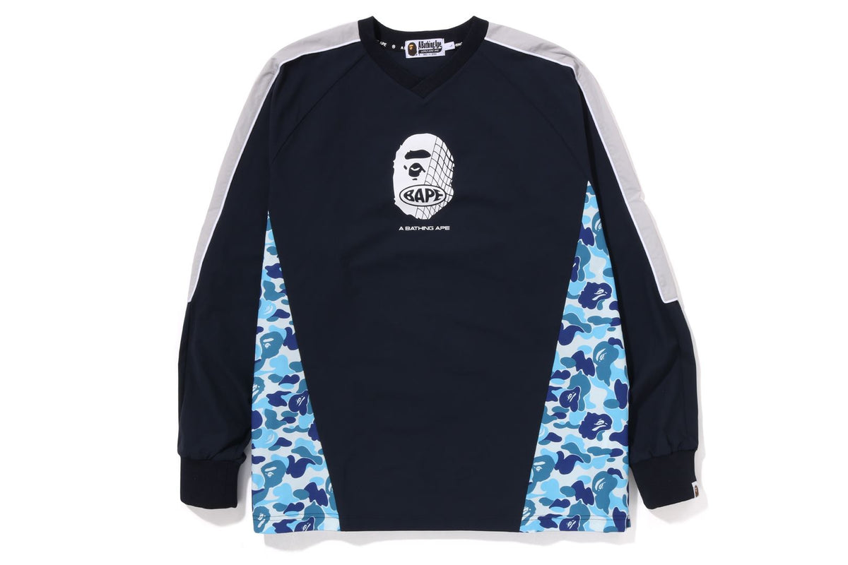 ABC CAMO bape crewneck BLUE L BAPE ABC camo Blue shark full zip