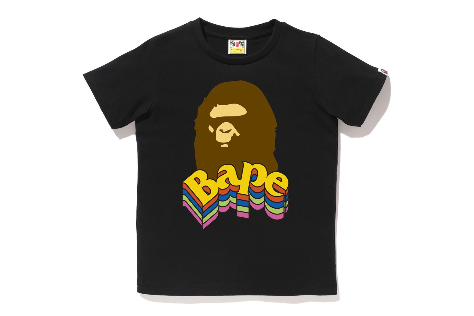 MULTI COLOR BAPE APE HEAD TEE