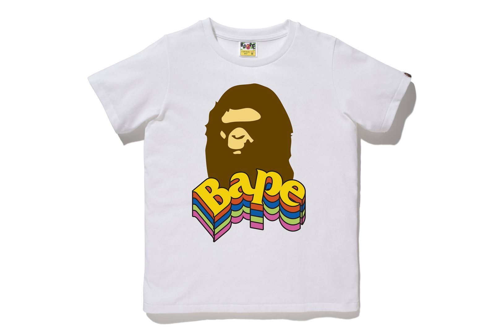 MULTI COLOR BAPE APE HEAD TEE