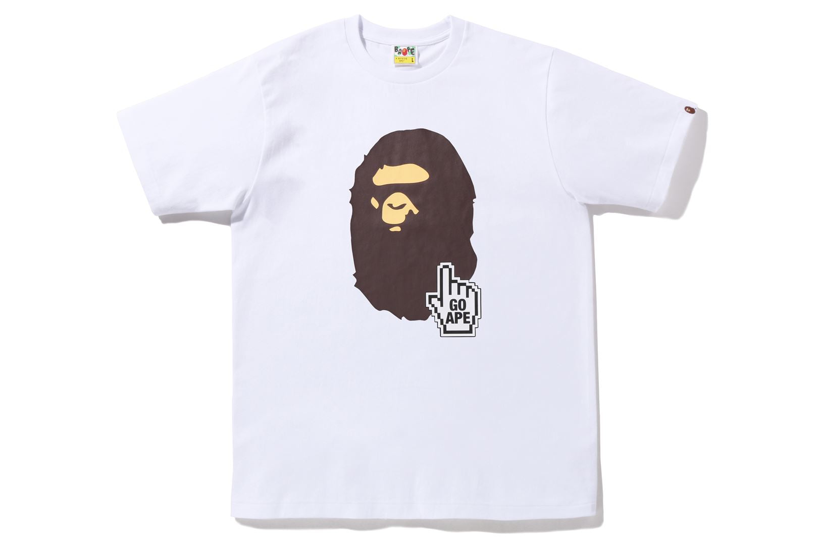 A bathing ape shop t shirt mens