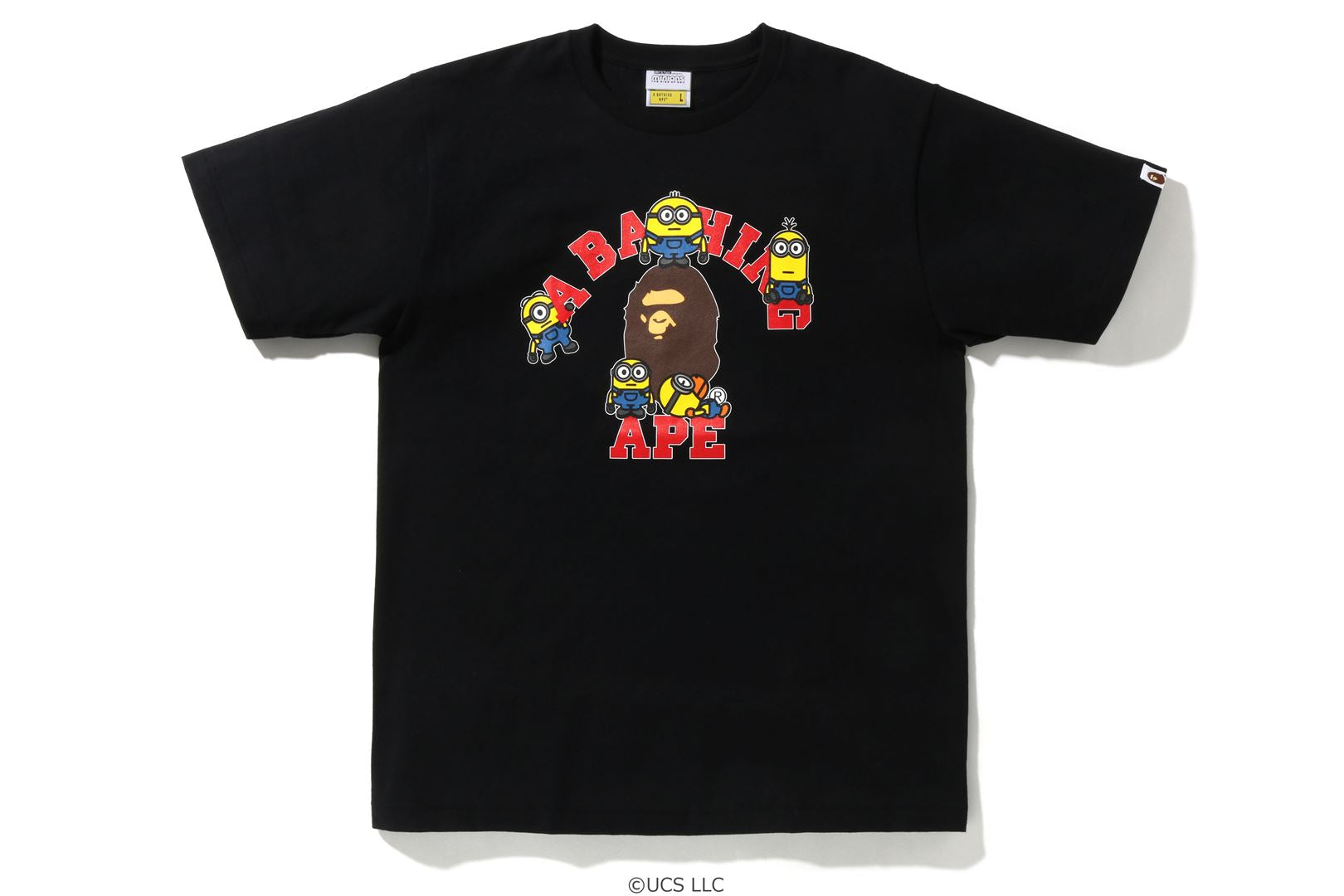 BAPE® X MINIONS COLLEGE TEE – uk.bape.com