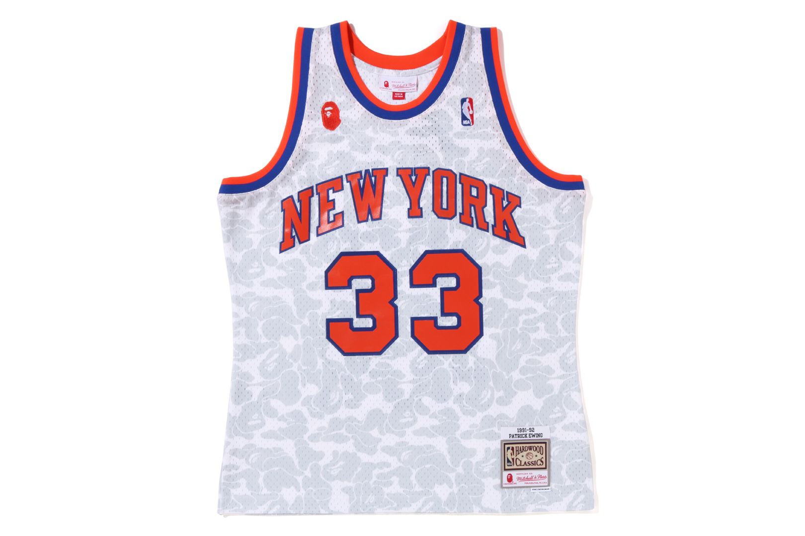 M&N x Bape New York Knicks Jersey - Shop Mitchell & Ness Authentic Jerseys  and Replicas Mitchell & Ness Nostalgia Co.