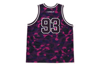 COLOR CAMO BASKETBALL TANK TOP