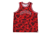 COLOR CAMO BASKETBALL TANK TOP