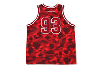 COLOR CAMO BASKETBALL TANK TOP