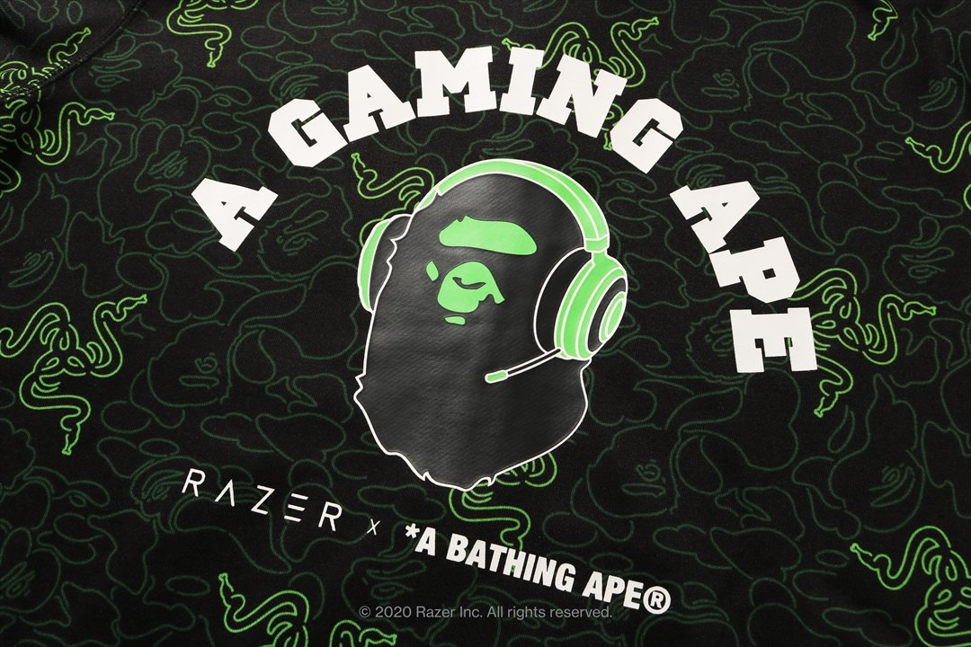 BAPE X RAZER FULL ZIP HOODIE