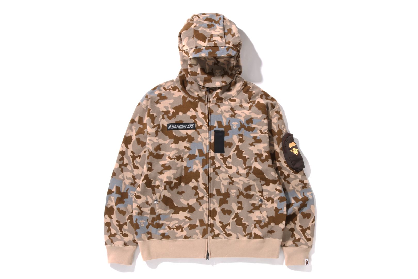 Bape 2025 military hoodie