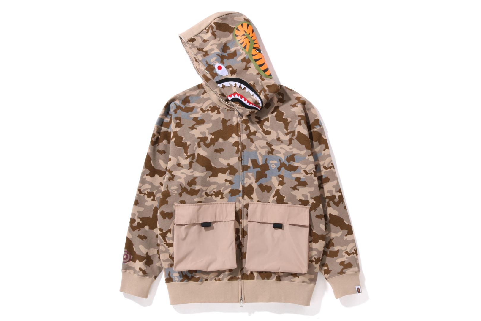 Bape desert camo hoodie new arrivals