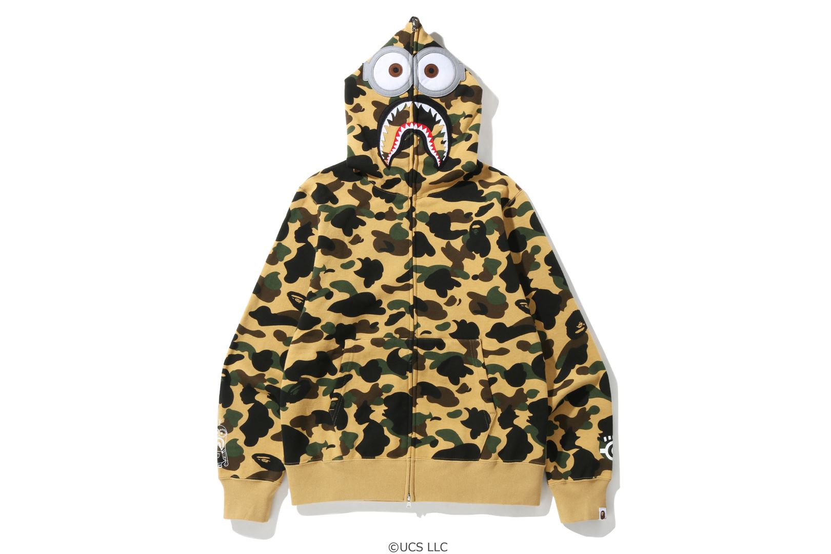 Bape first camo shark hoodie sale