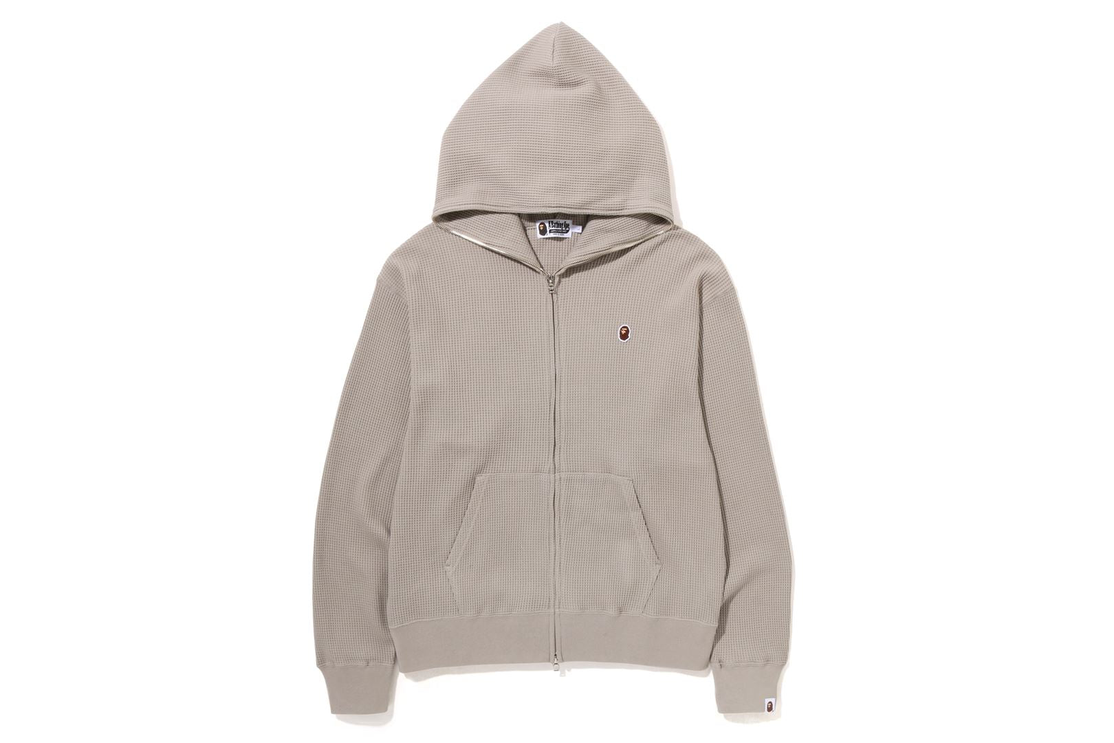APE HEAD ONE POINT THERMAL RELAXED FIT FULL ZIP HOODIE – uk.bape.com