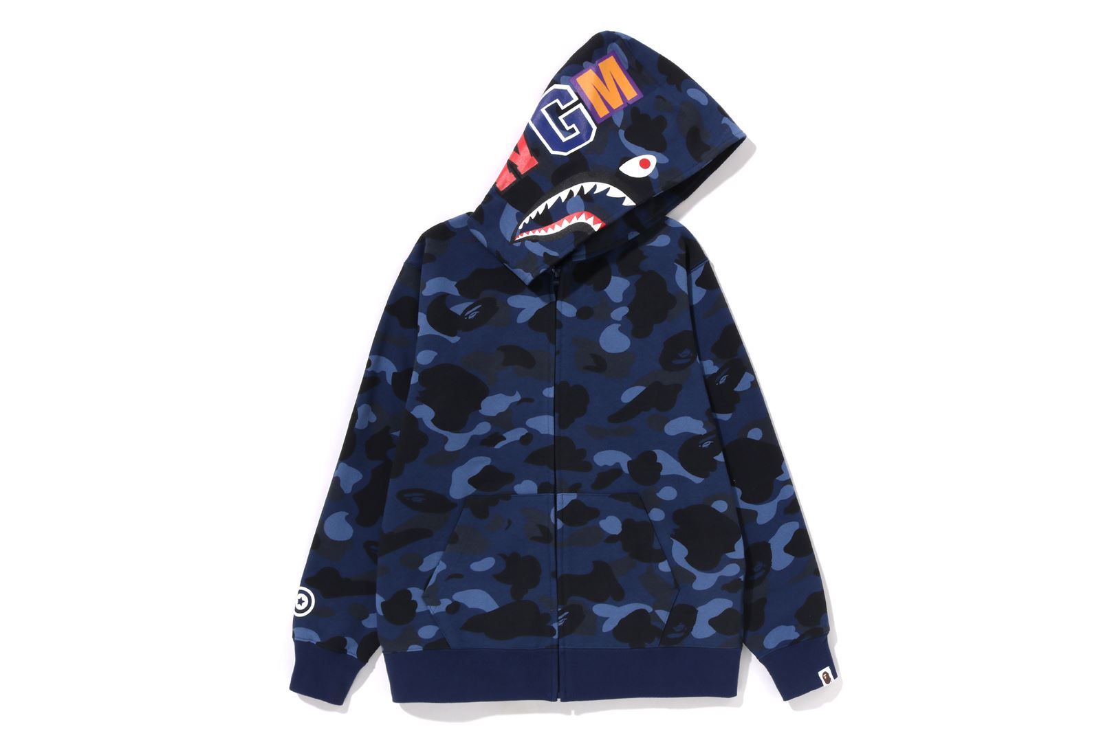 Bape baby blue hoodie sale