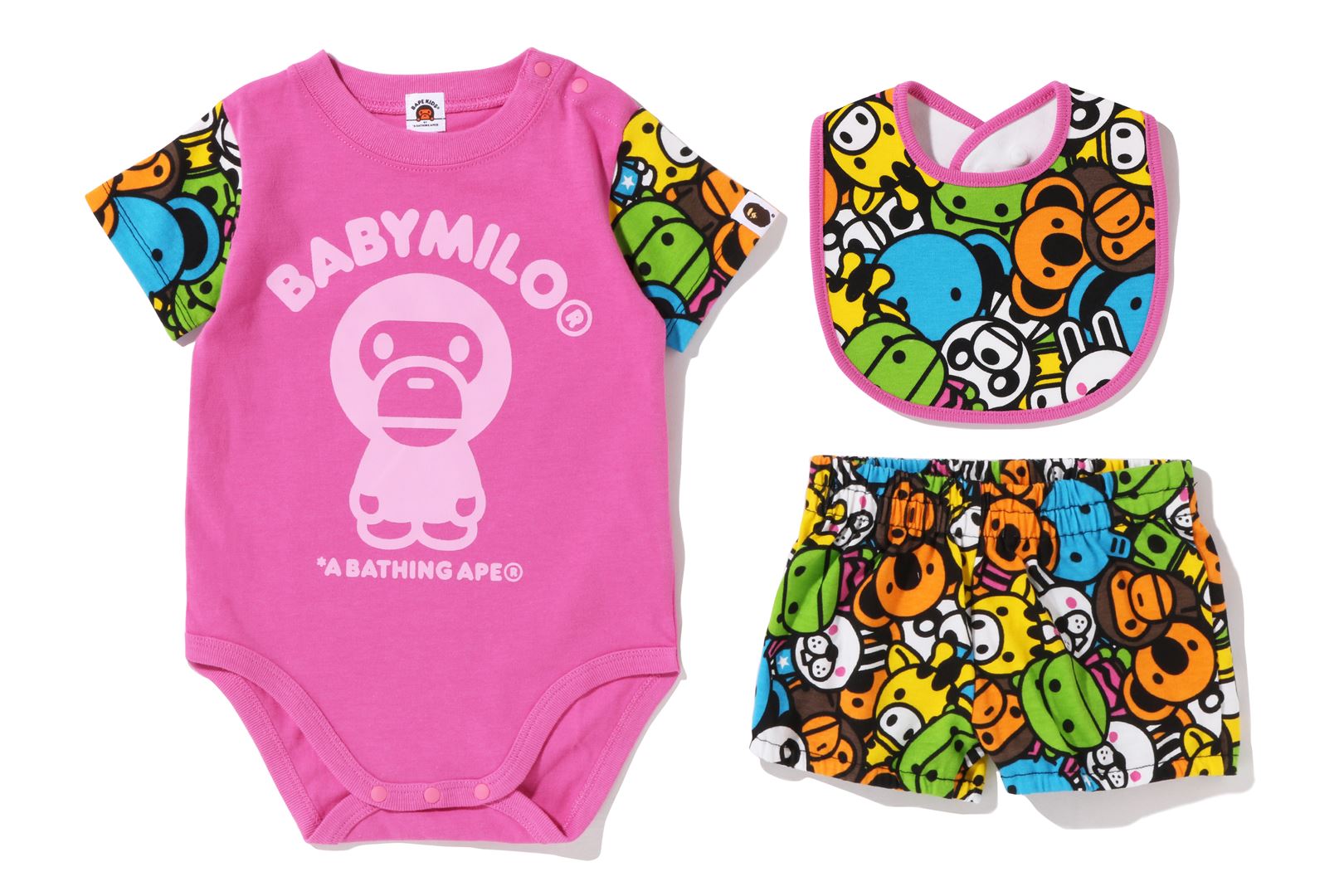 MILO ALL FRIENDS BABY GIFT SET – uk.bape.com