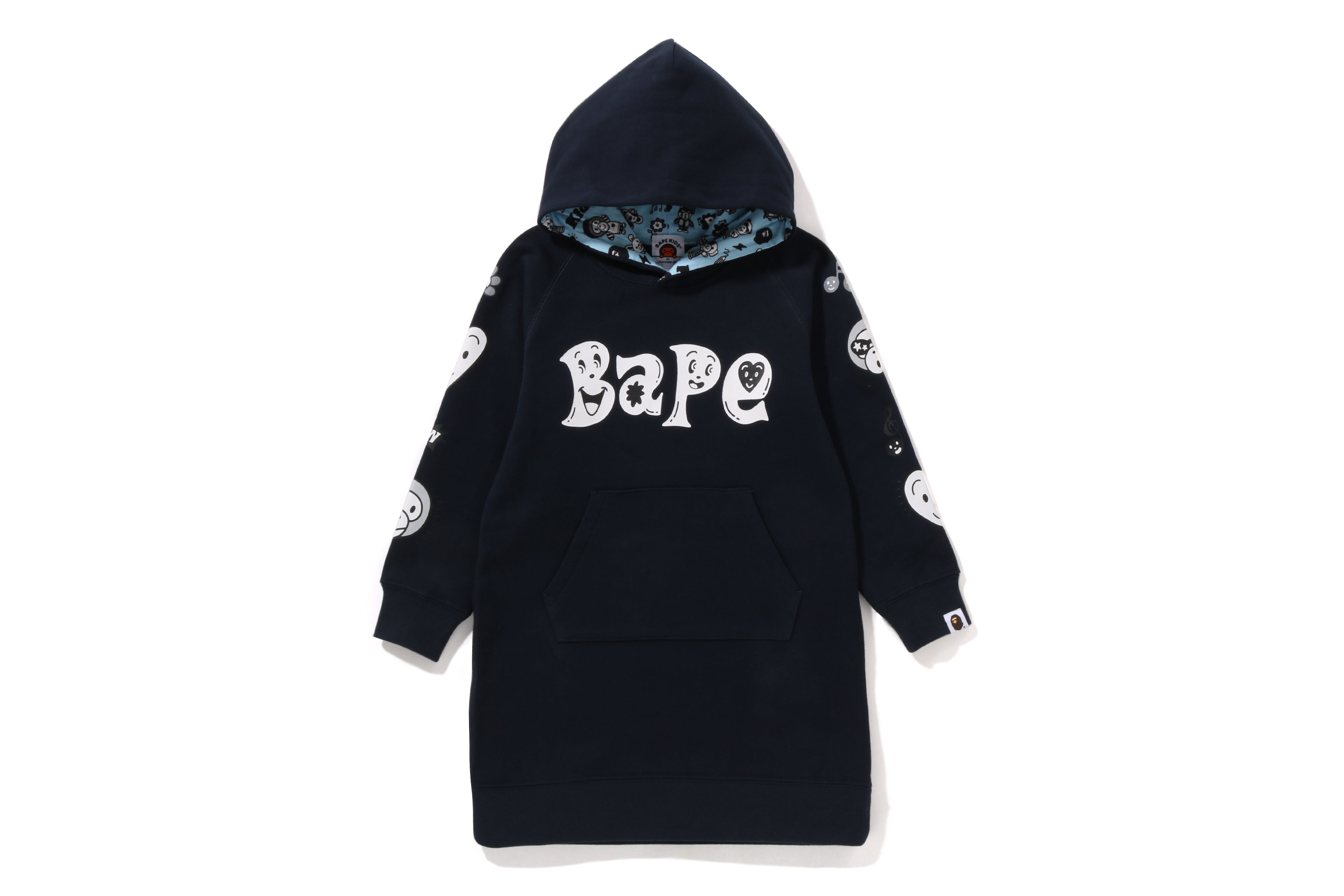 BAPE KIDS® X CHOCOMOO HOODIE ONEPIECE