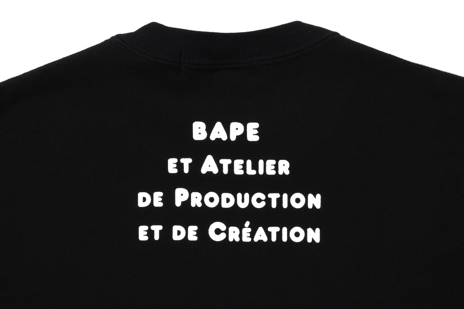 BAPE® X A.P.C. MILO WIDE CREWNECK – uk.bape.com