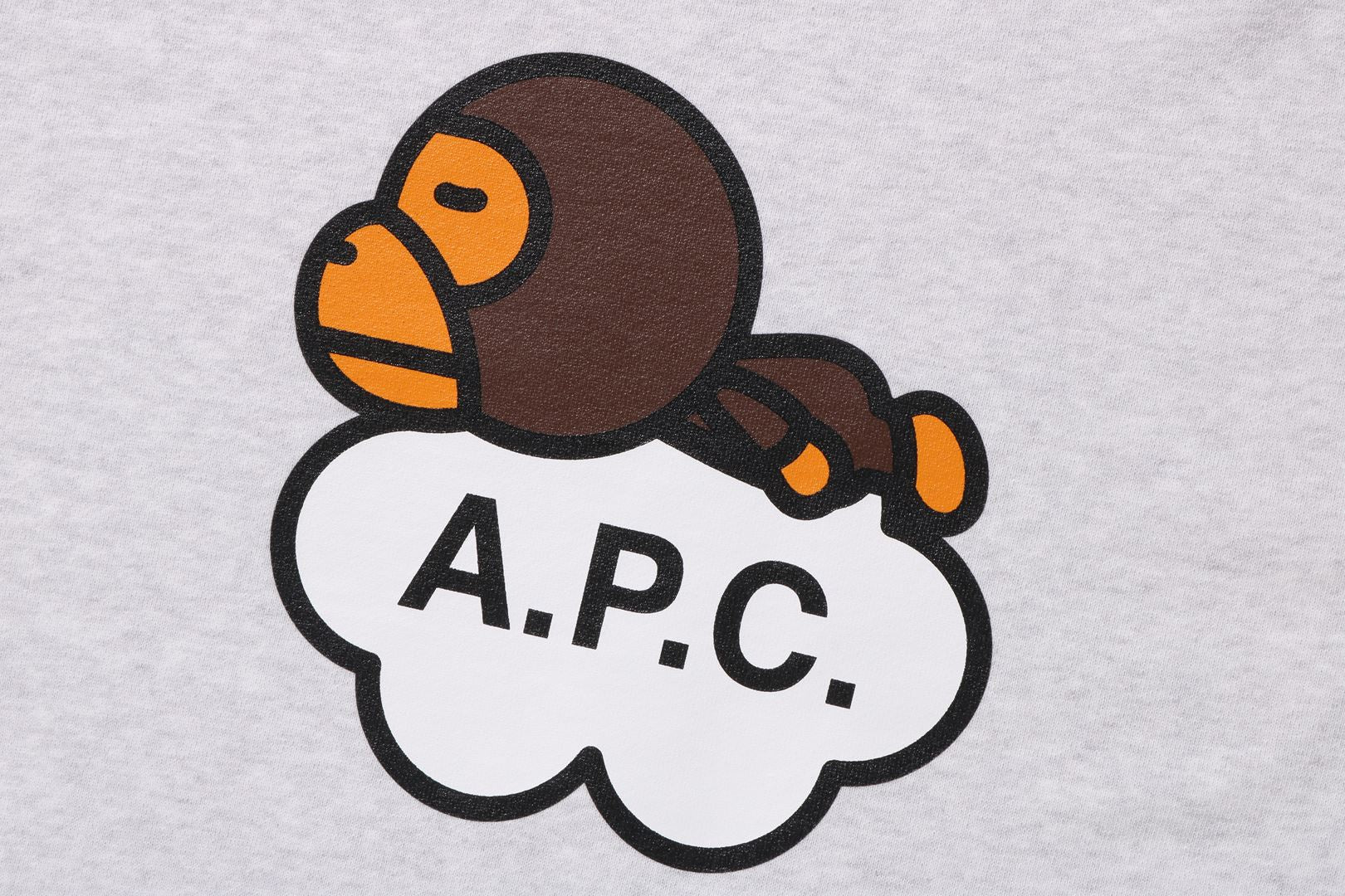 BAPE® X A.P.C. MILO WIDE CREWNECK – uk.bape.com