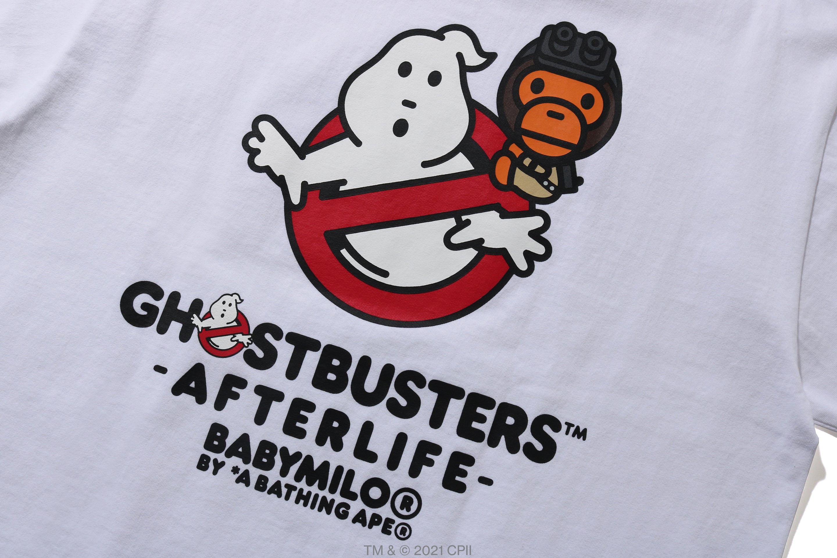 BAPE® X GHOSTBUSTERS BABY MILO TEE – uk.bape.com