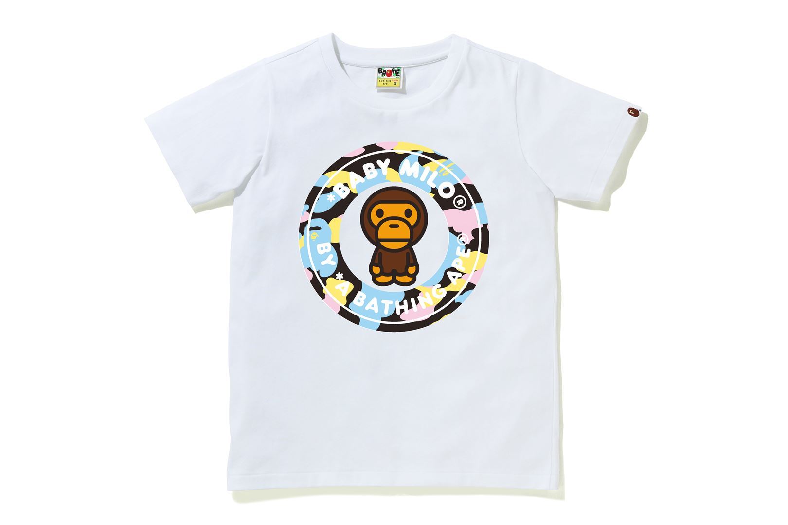 NEW MULTI CAMO MILO BUSY WORKS TEE – uk.bape.com