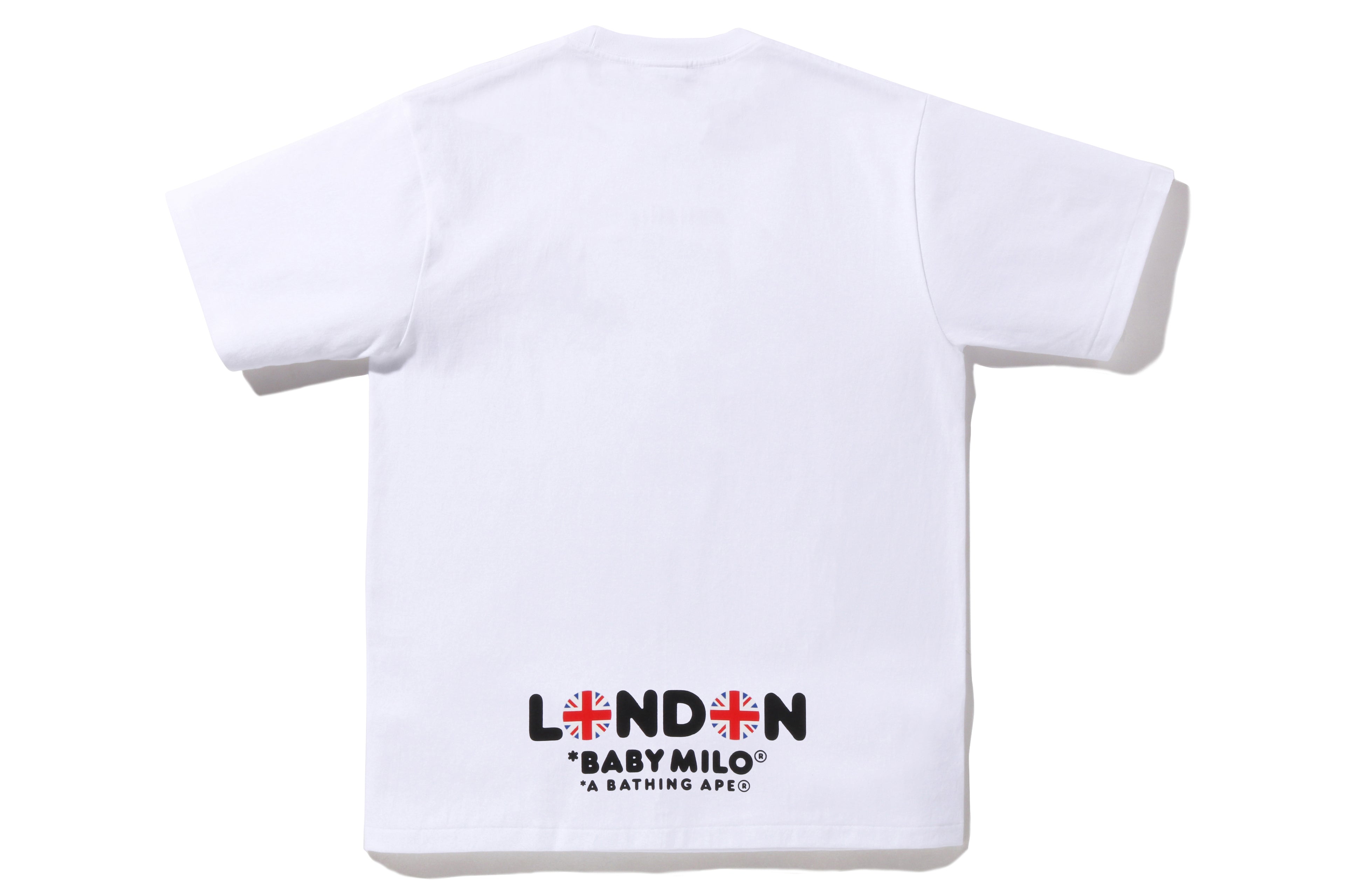 BAPE STORE® LONDON 1ST ANNIV. BABY MILO CROWN TEE – uk.bape.com