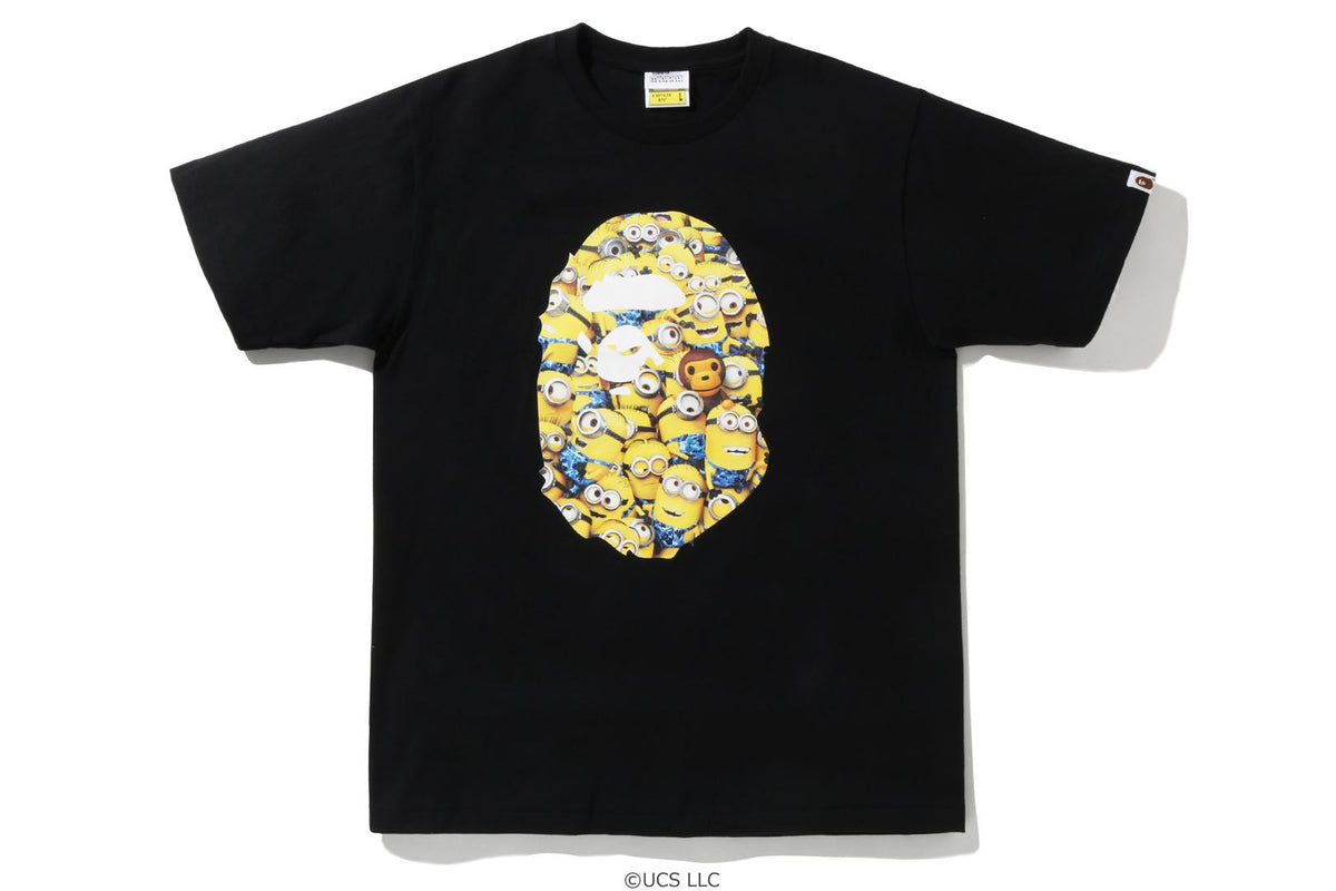 BAPE® X MINIONS APE HEAD TEE