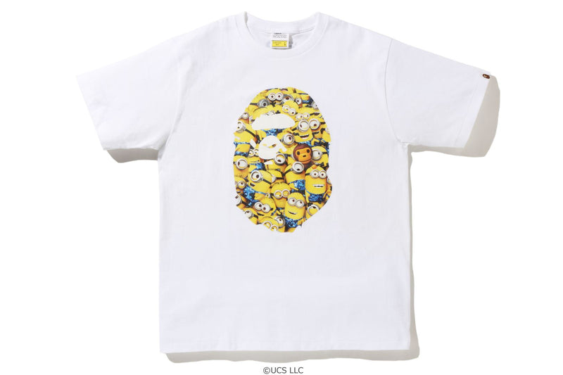 BAPE® X MINIONS APE HEAD TEE