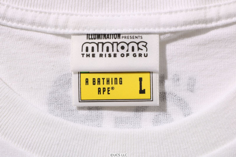 BAPE® X MINIONS APE HEAD TEE